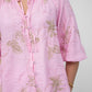 Princess Embroidered Blouse - Pink