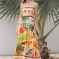 Tiara Brown Slip Maxi Dress by Dreamcatcher