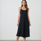 Sylvia Slip Dress Black
