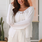 Summer Nights Cotton Cardi - White