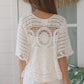 Product Video of Amanda Crochet Top in White Sold by Godess Boutique located on the Central Coast, New South Wales.