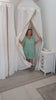 Video of Mint Green Linen Blend Dress at Godess Boutique