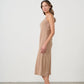 Sylvia Slip Dress Beige