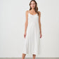 Sylvia Slip Dress White