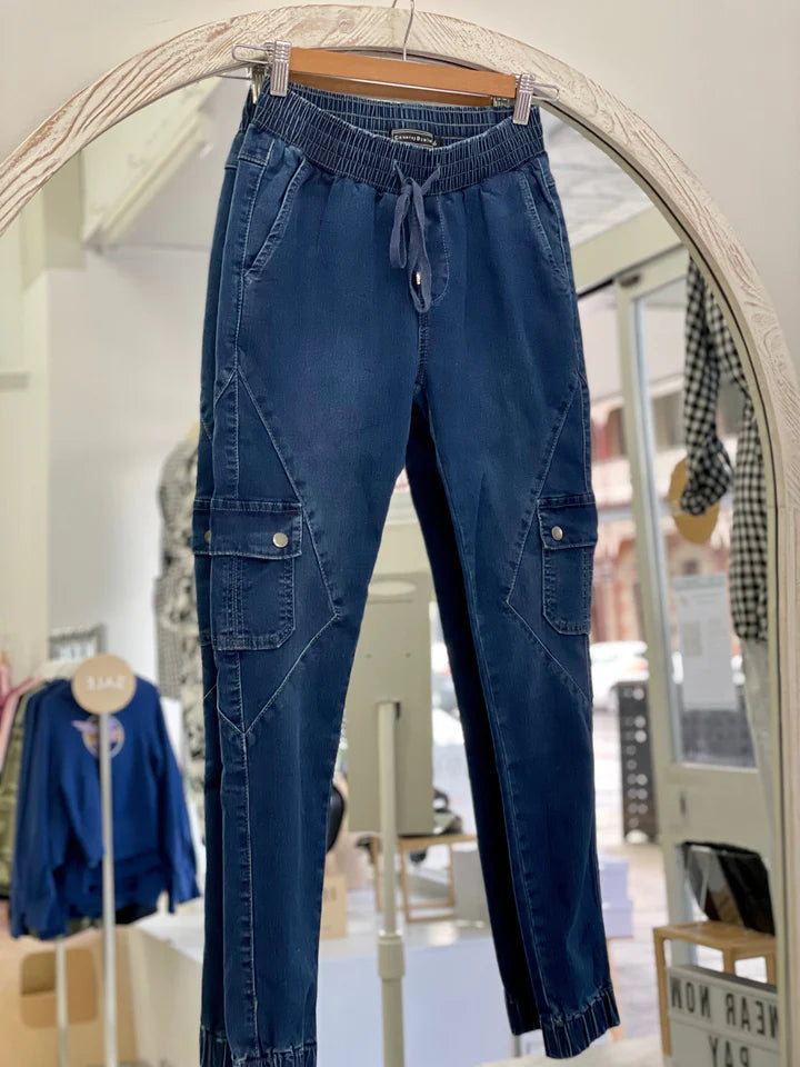 Cargo Pants Dark Denim