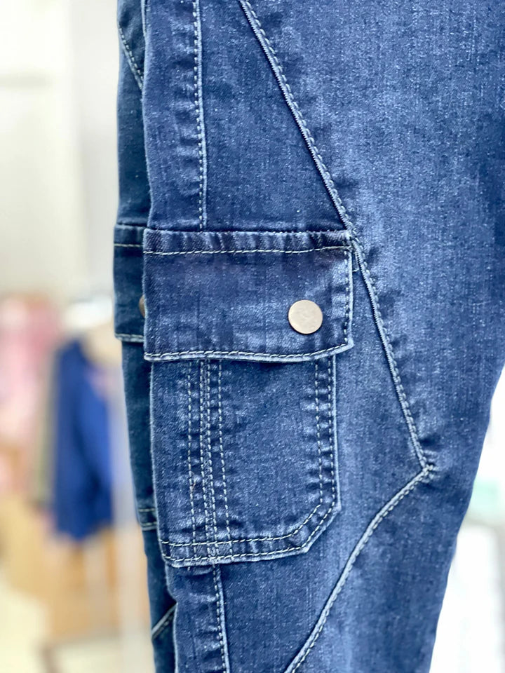 Cargo Pants Dark Denim