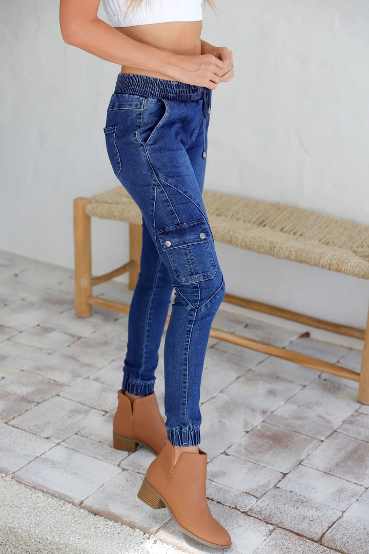 Cargo Pants Dark Denim