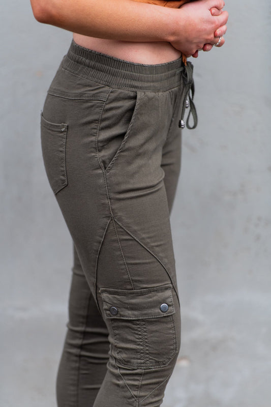 Cargo Pants Dark Olive