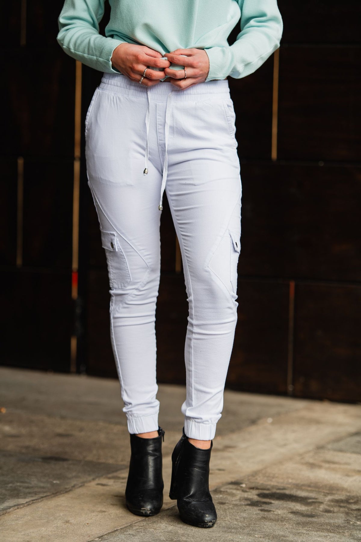 Cargo Pants White