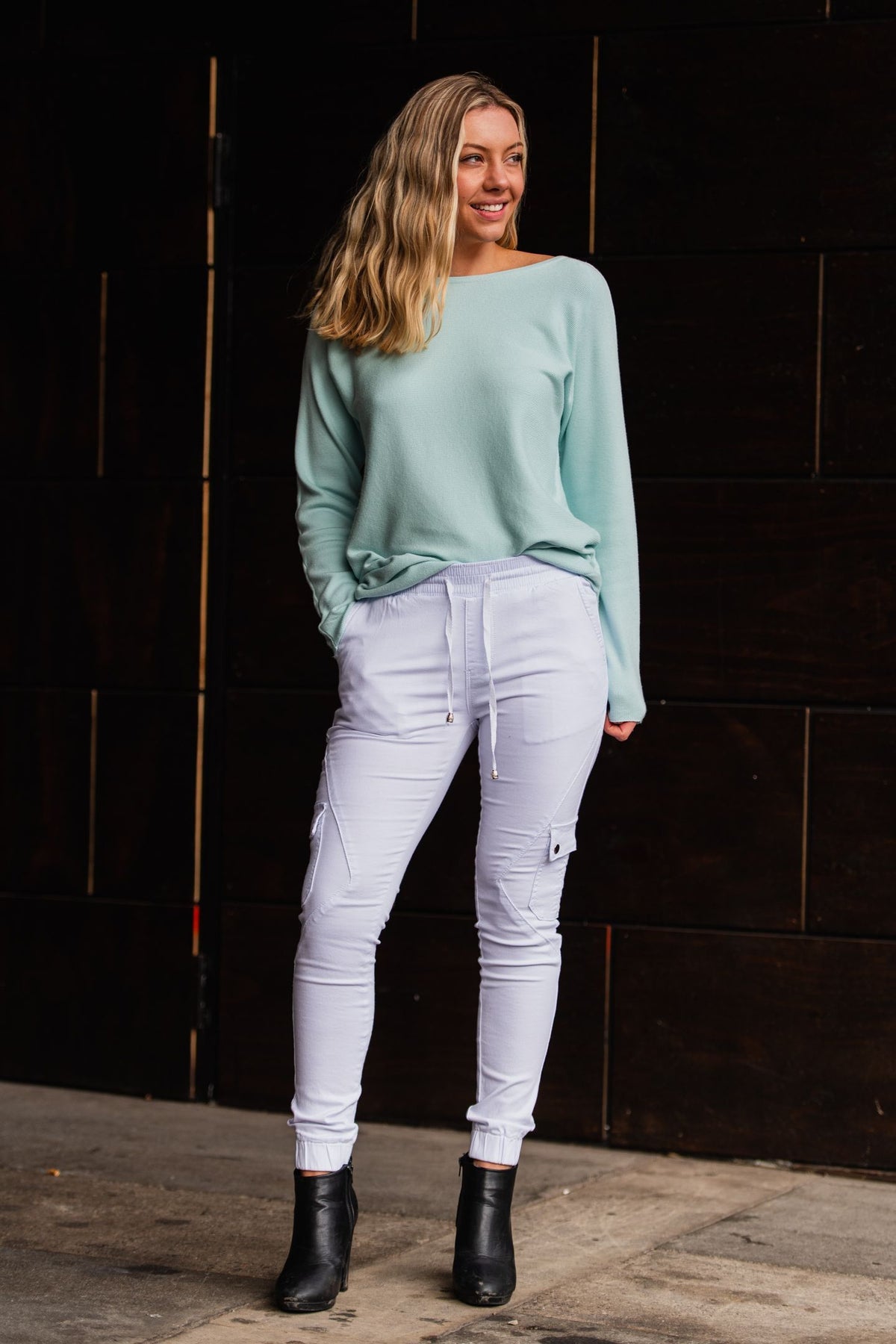 Cargo Pants White