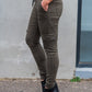 Cargo Pants Dark Olive